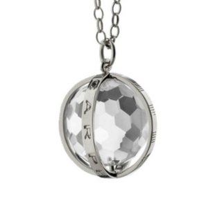 Monica Rich Kosann Carpe Diem Large Quartz Sterling Silver Pendant Necklace